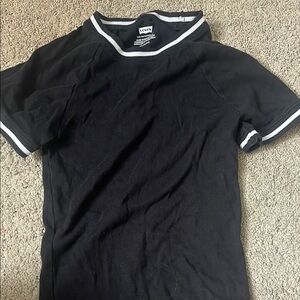 Levi's Black and White Short Sleeve Tee